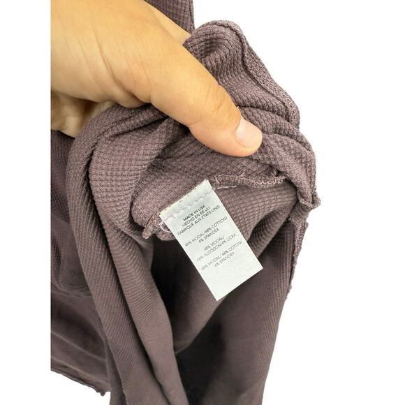 Free People x Vintage Souls Saddle Up Maxi Tee Dress Brown Size L Western NEW - Picture 4 of 7